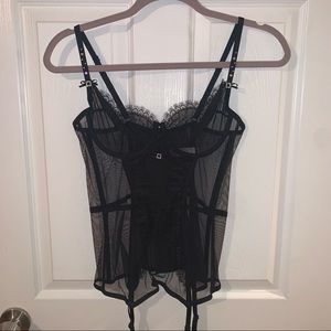 Sexy Black Lace Lingerie - 36B